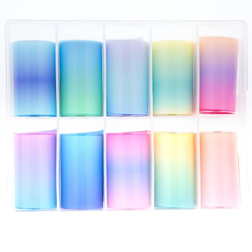 NFS-017 Pastelni Ombré - Set folija za prijenos