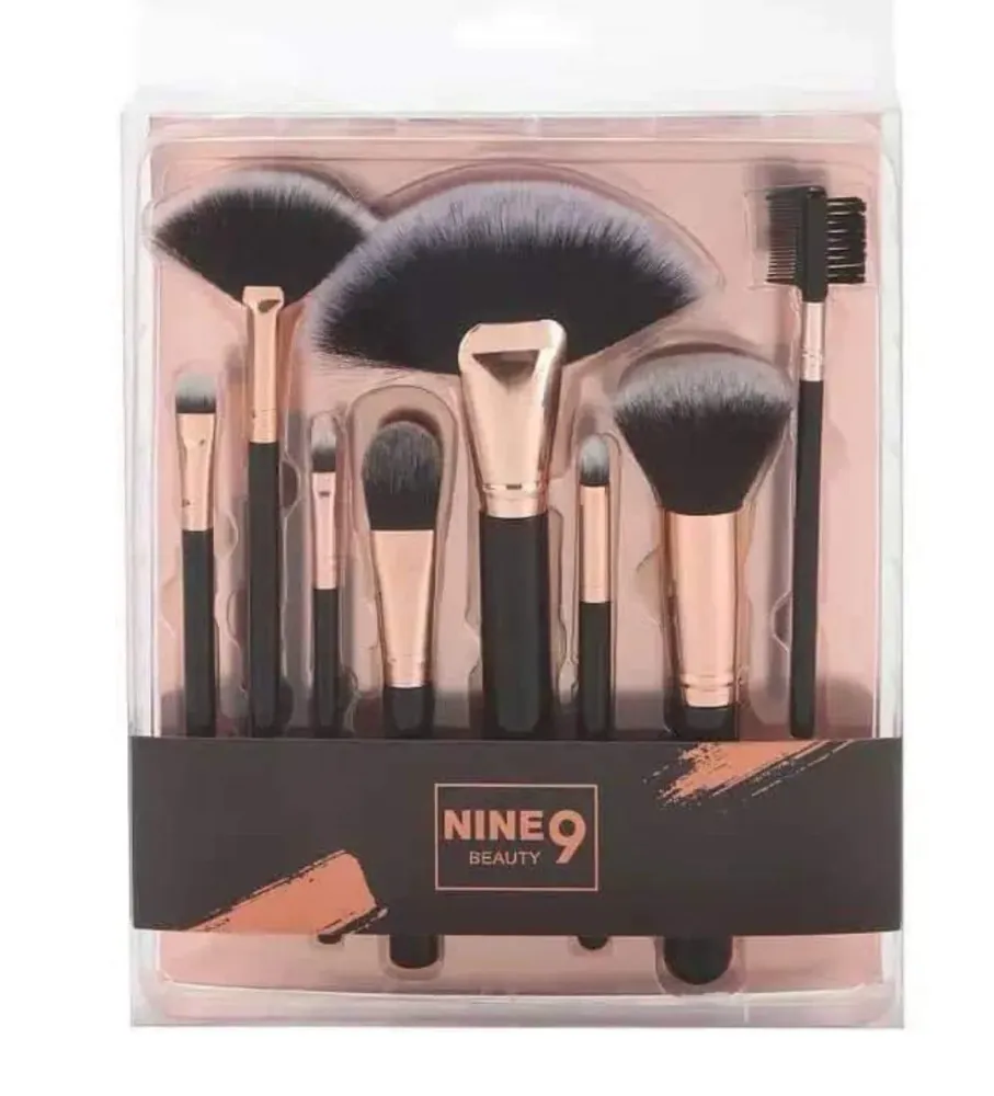 Nine9 Beauty Set Četkica za Šminkanje - 8 Delova