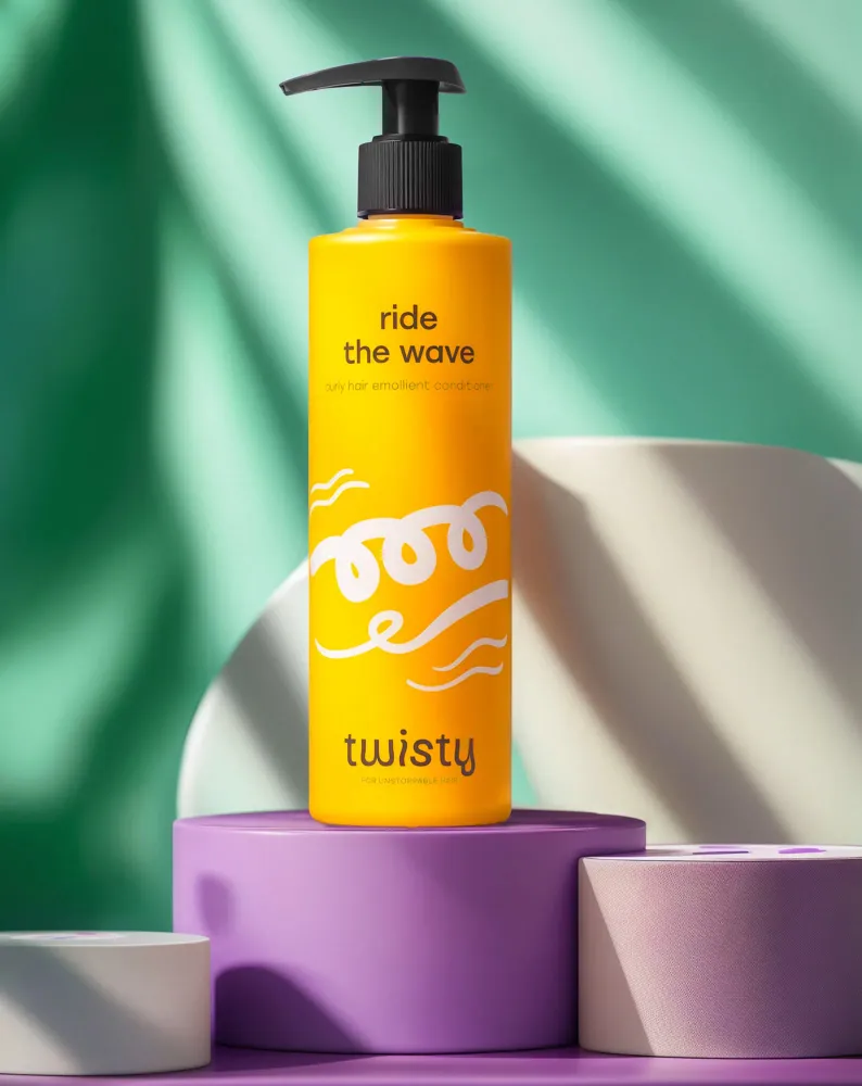 Omekšivač za kovrčavu kosu, ulje ruže i konoplje Twisty