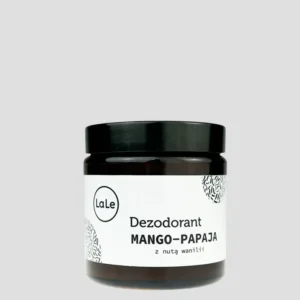 Organski dezodorans u kremi - Mango-papaja s naznakom vanilije za dugotrajan osjećaj svježine La-Le
