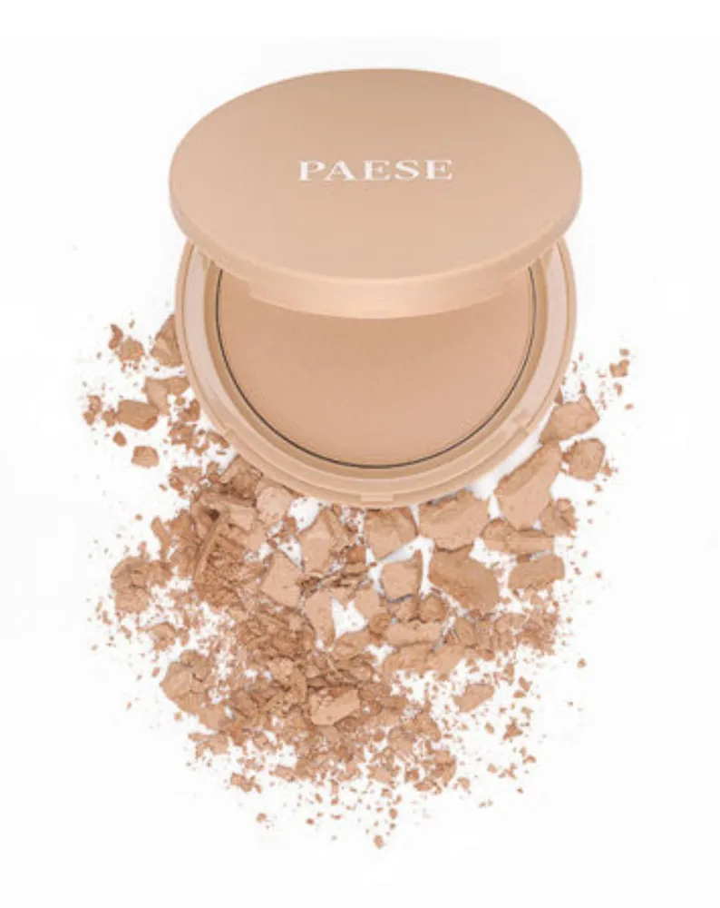 Osvjetljujuć i zaglađujuć puderasta magla za baršunastu završnu obradu 13 Paese Golden Beige