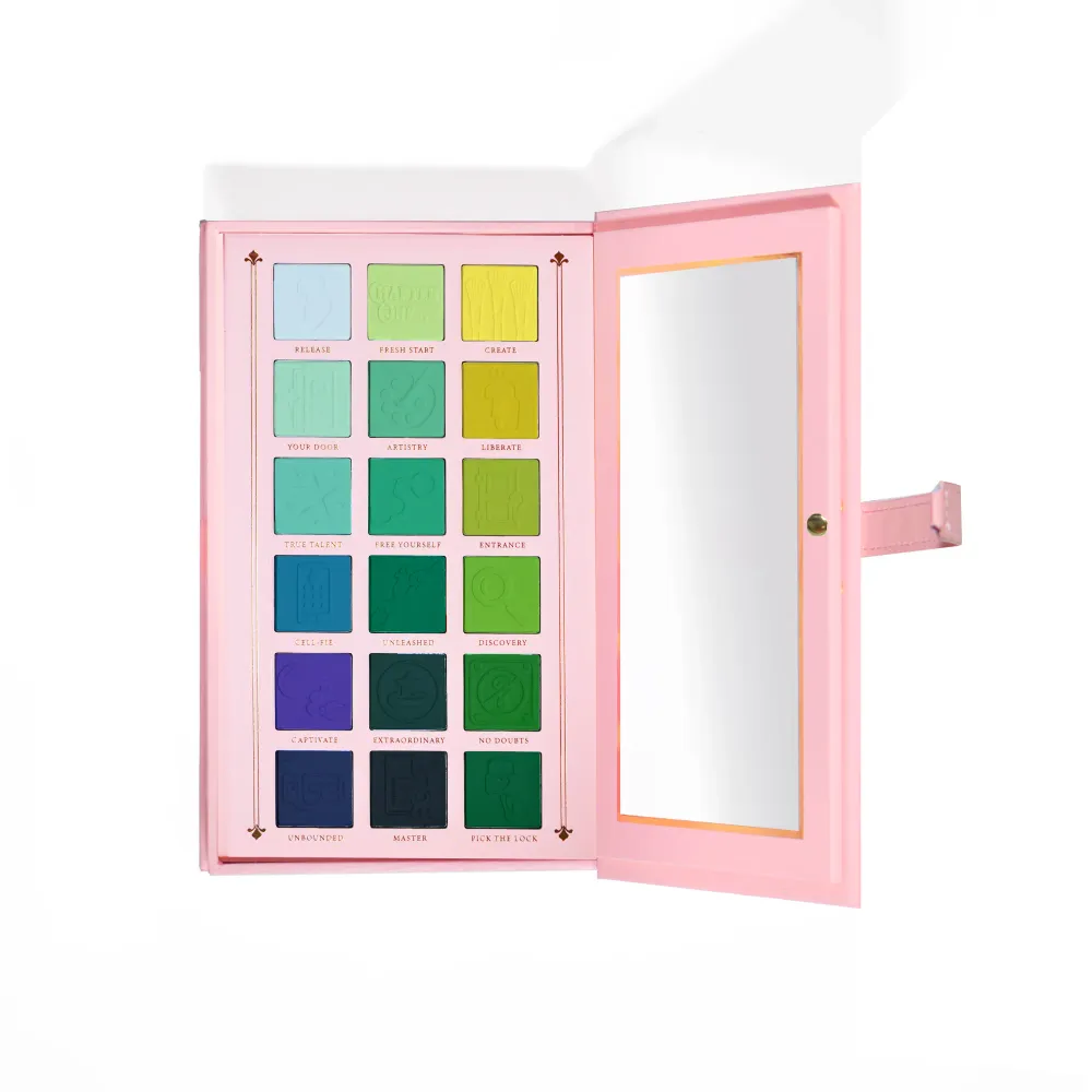 Otključajte svoju kreativnost Rainbow paleta sjenila