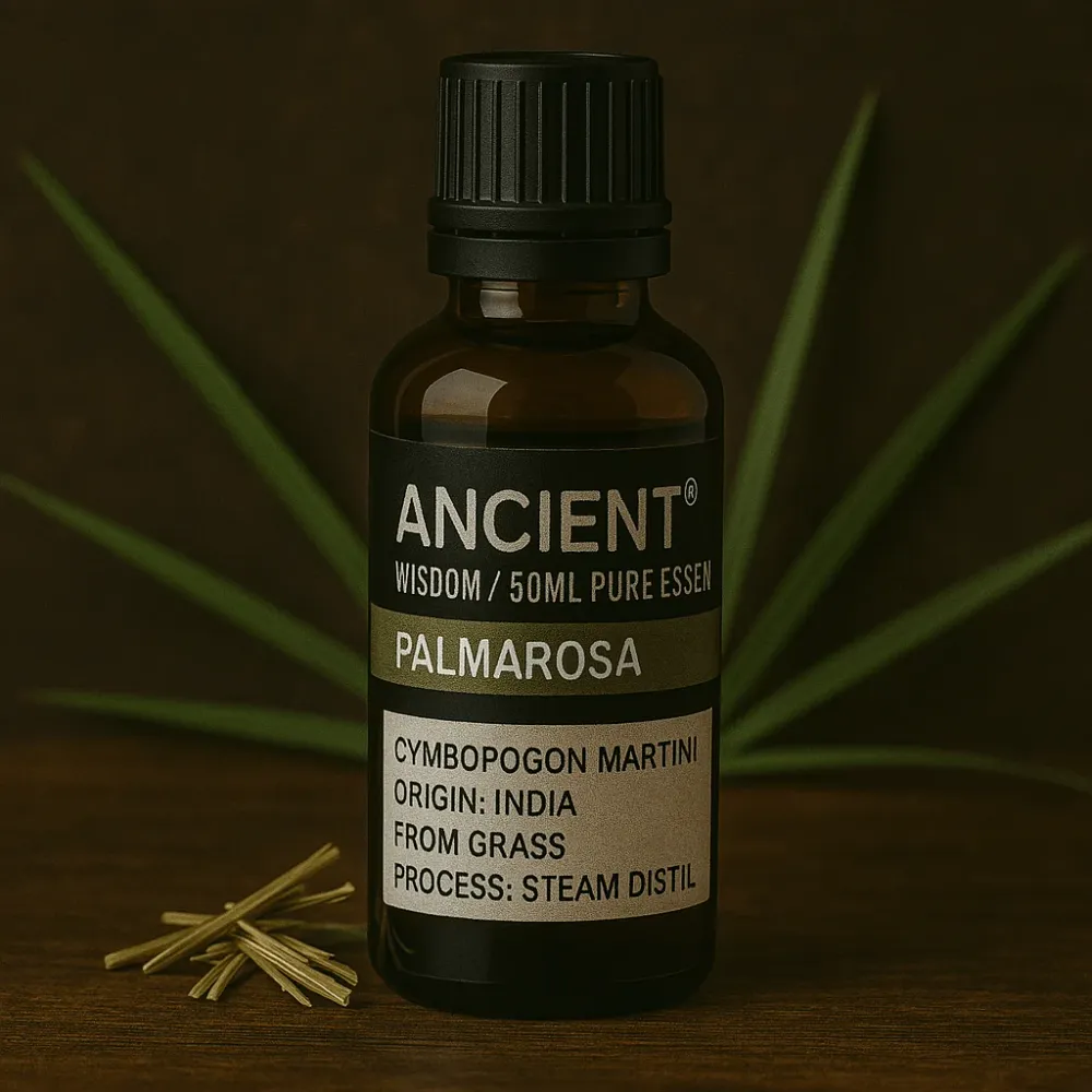 Palmarosa eterično ulje destilirano parom 50 ml