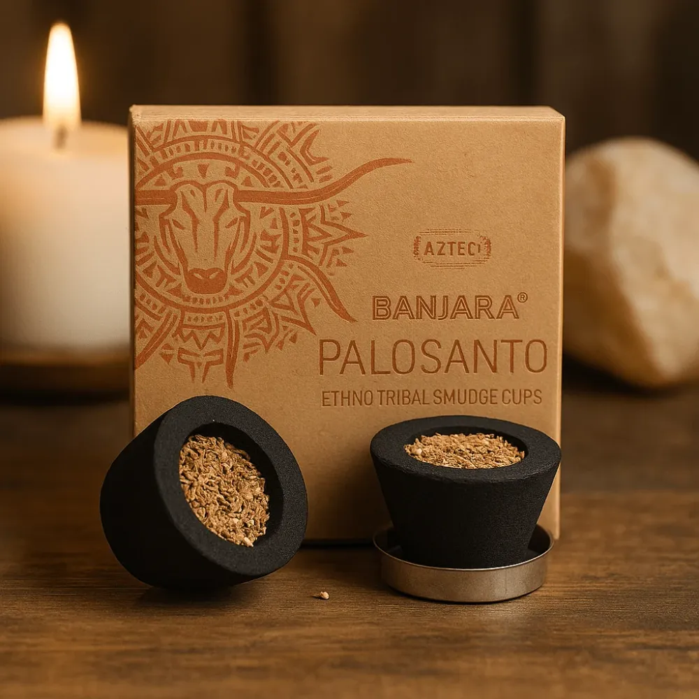 Palo Santo i šalica za dimljenje kadulje, Banjara