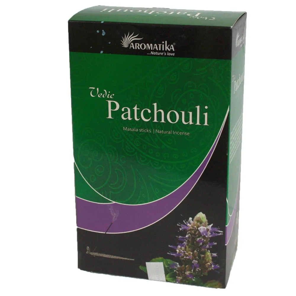 Patchouli ručno valjani masala štapići tamjana, 12 štapić