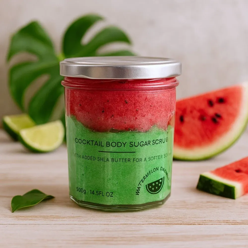 Piling za tijelo od šećera – Lubeničasti Daiquiri 300g