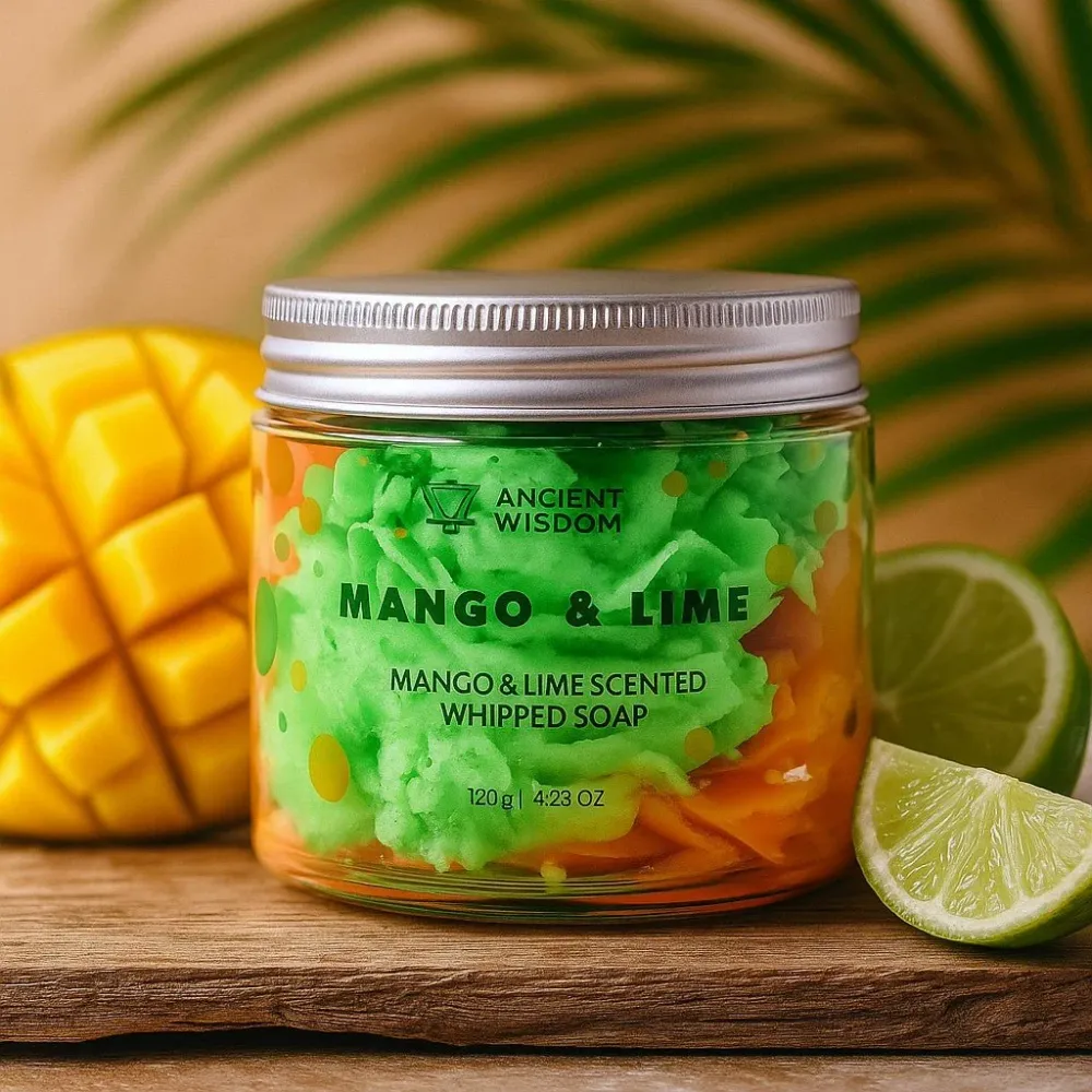 Pjenasti sapun Mango Limeta 120g