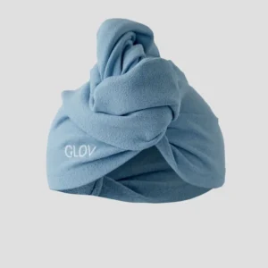 Plavi turban za kosu koji skraćuje vrijeme sušenja, prikladan za sve tipove kose Hair Wrap Glov