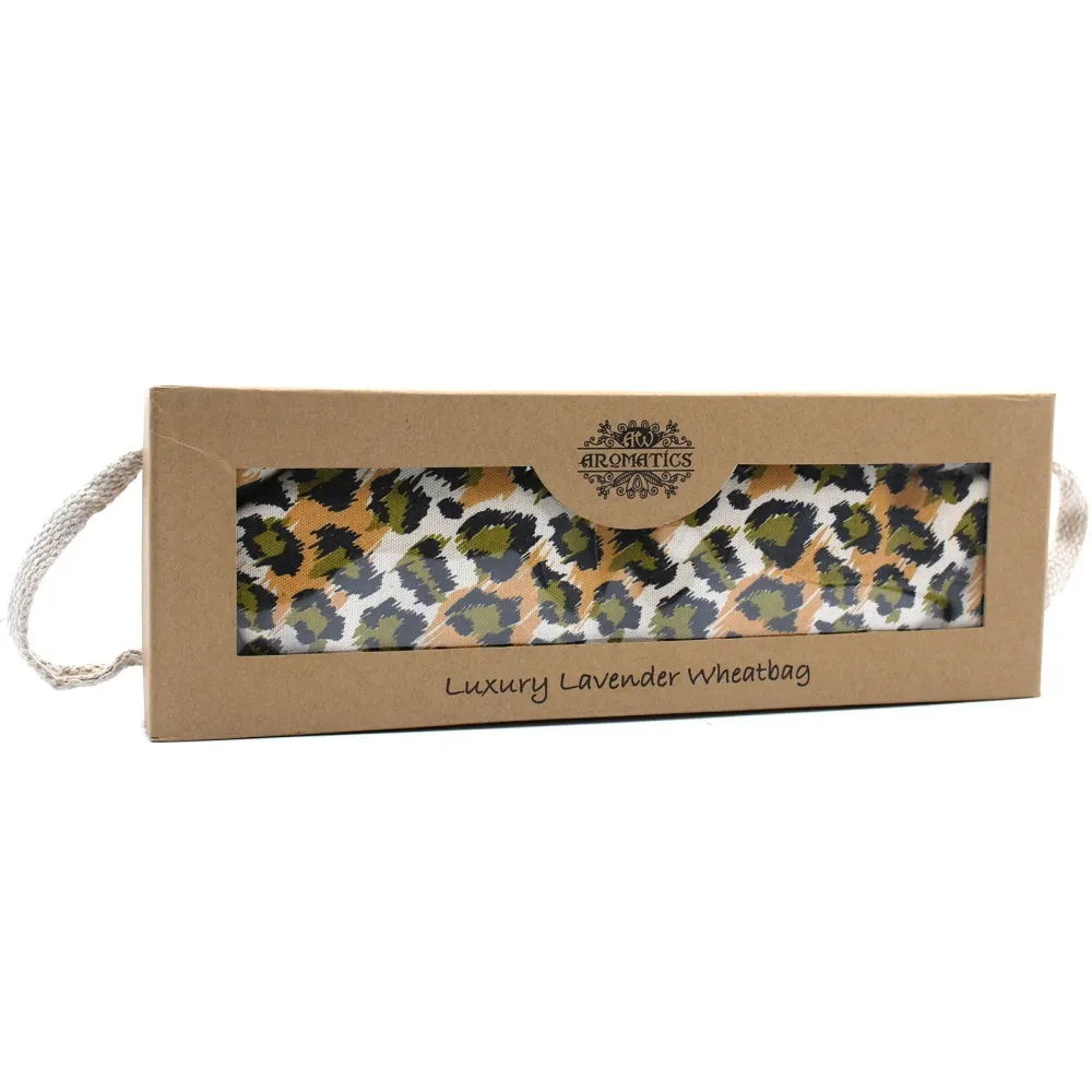 Poklon kutija s jastučićem za oči od lavande – Night Leopard