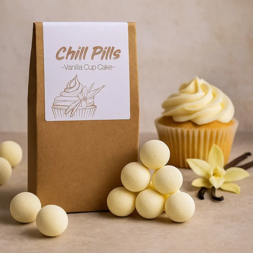 Poklon paket kupki za kupanje, vanilija cupcake 350g