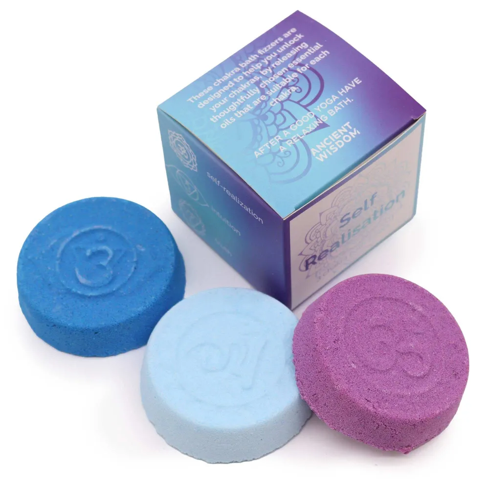 Poklon set kupki za kupanje za čakre