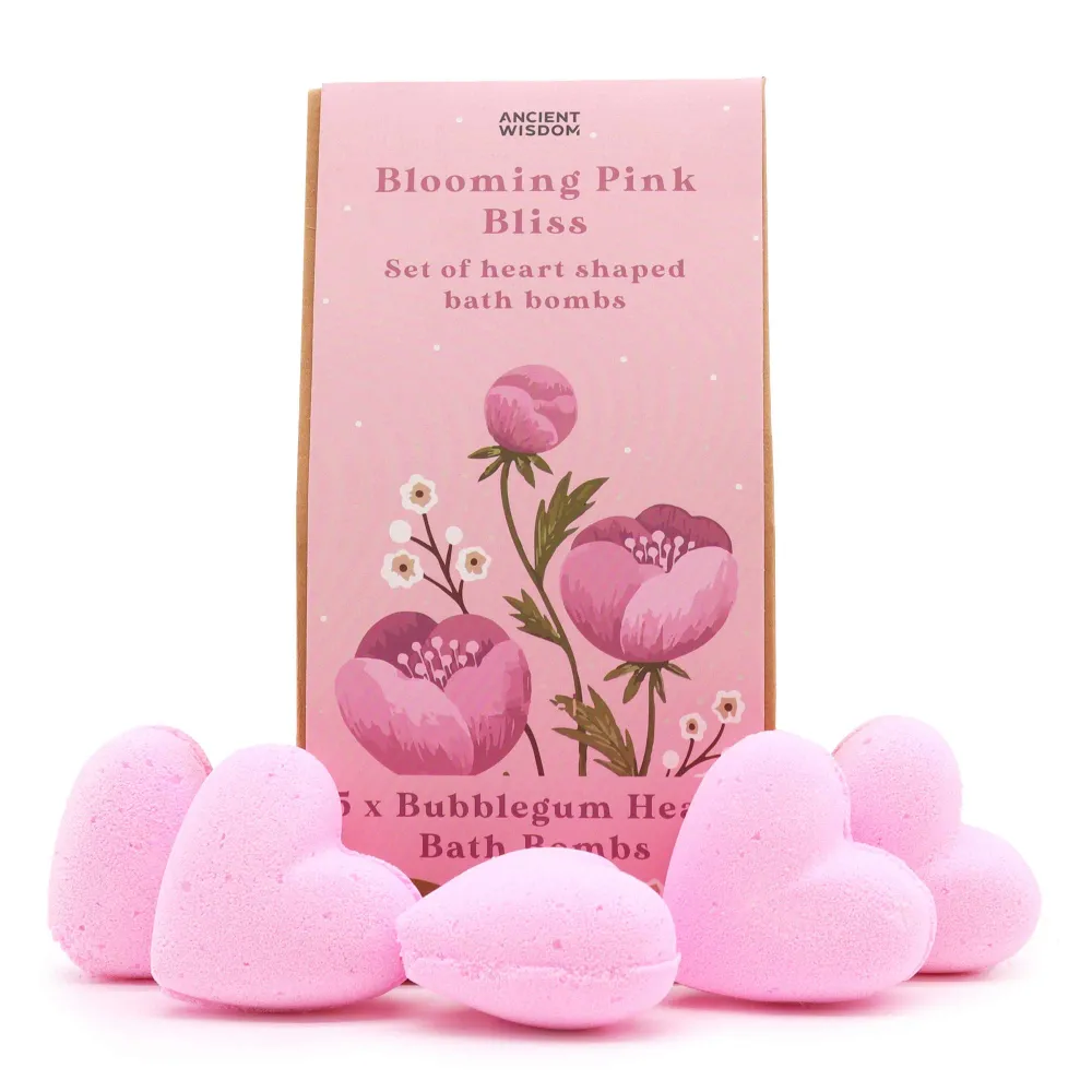 Poklon set kupki za kupanje Bubblegum Hearts 5 komada