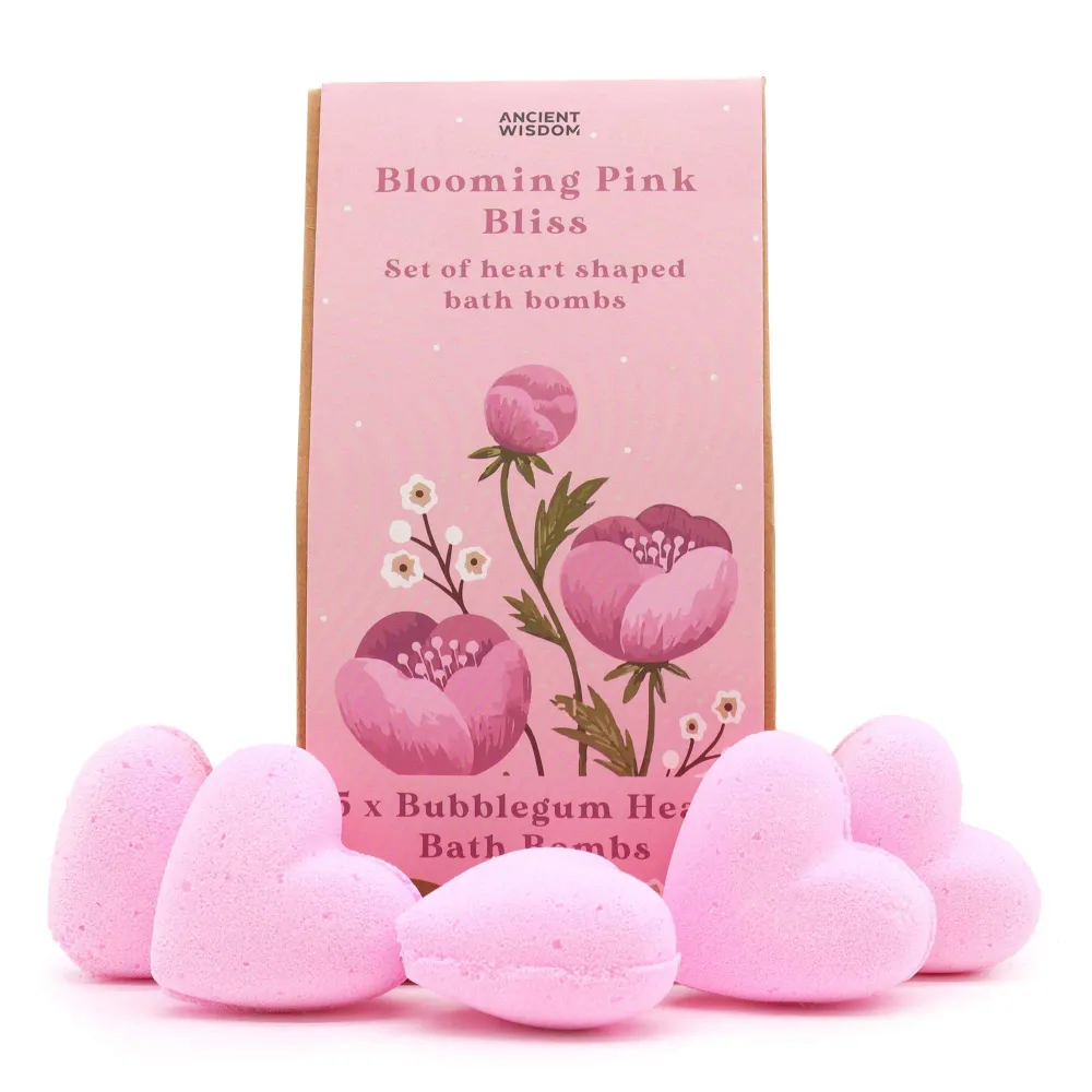 Poklon set kupki za kupanje Bubblegum Hearts 5 komada