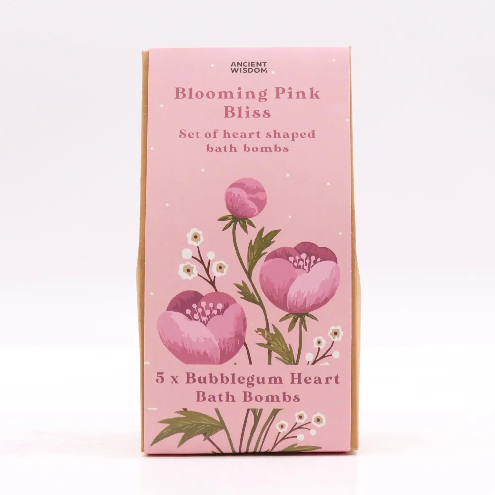 Poklon set kupki za kupanje Bubblegum Hearts 5 komada