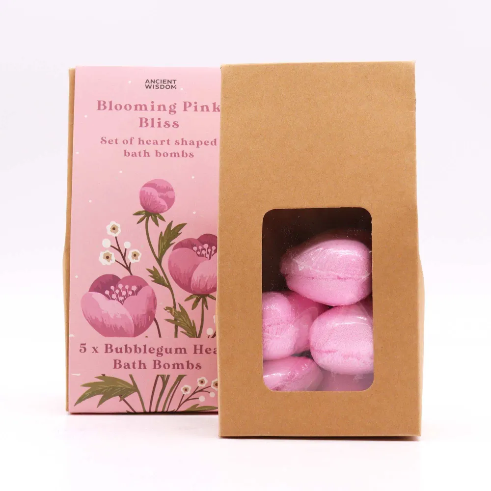 Poklon set kupki za kupanje Bubblegum Hearts 5 komada