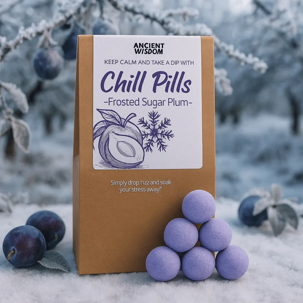 Poklon set kupki za kupanje Frosted Sugar Plum 350g