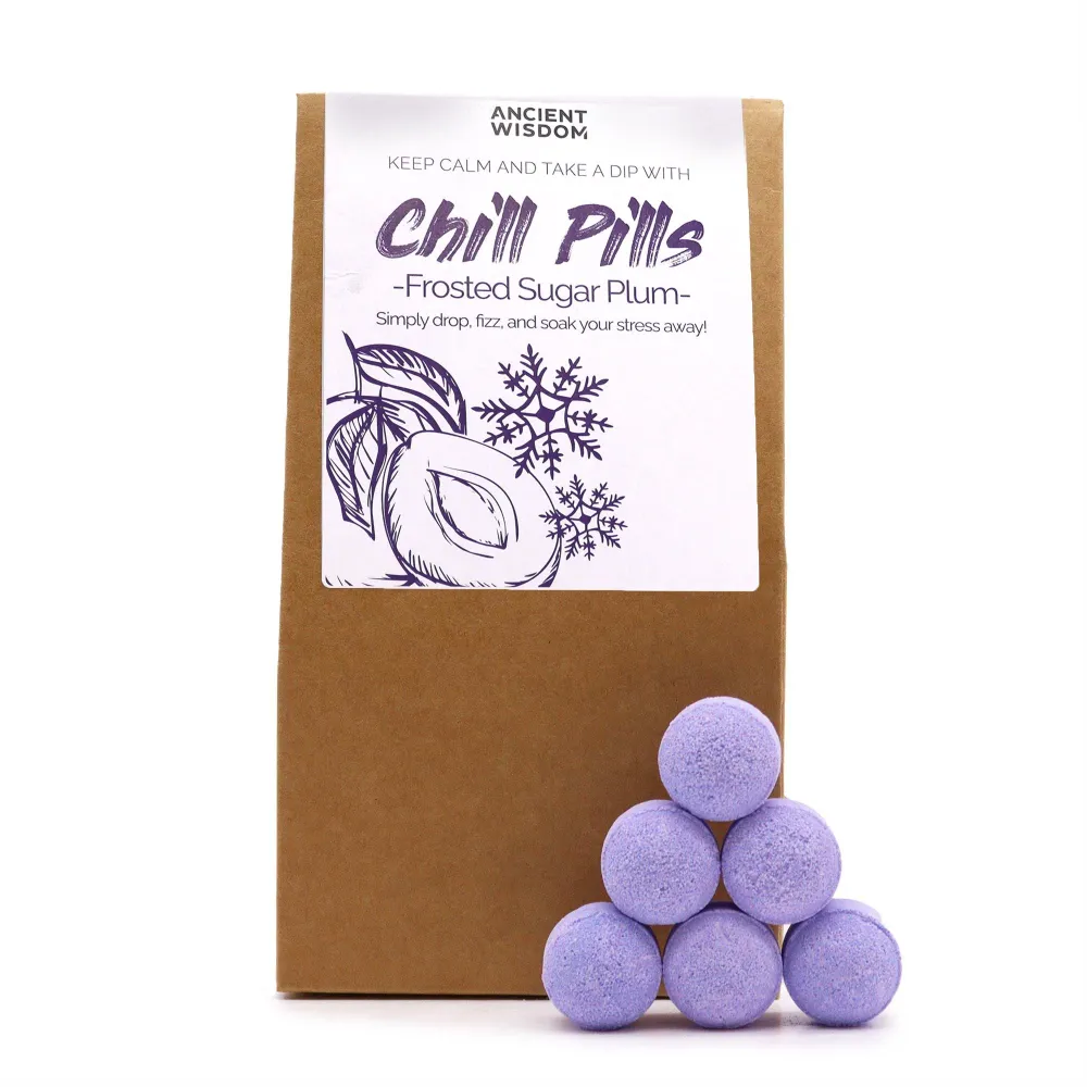 Poklon set kupki za kupanje Frosted Sugar Plum 350g