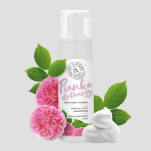 Pomlađujuć pjena za čišćenje lica s Damask Rose E-Fiore