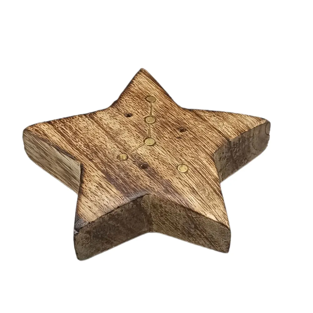 Posuda za tamjan sa znakom zodijaka, ugravirana zvijezda od mesinga
