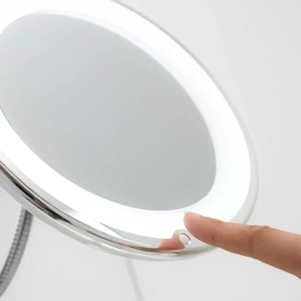 Prijenosno ogledalo sa led svjetlom