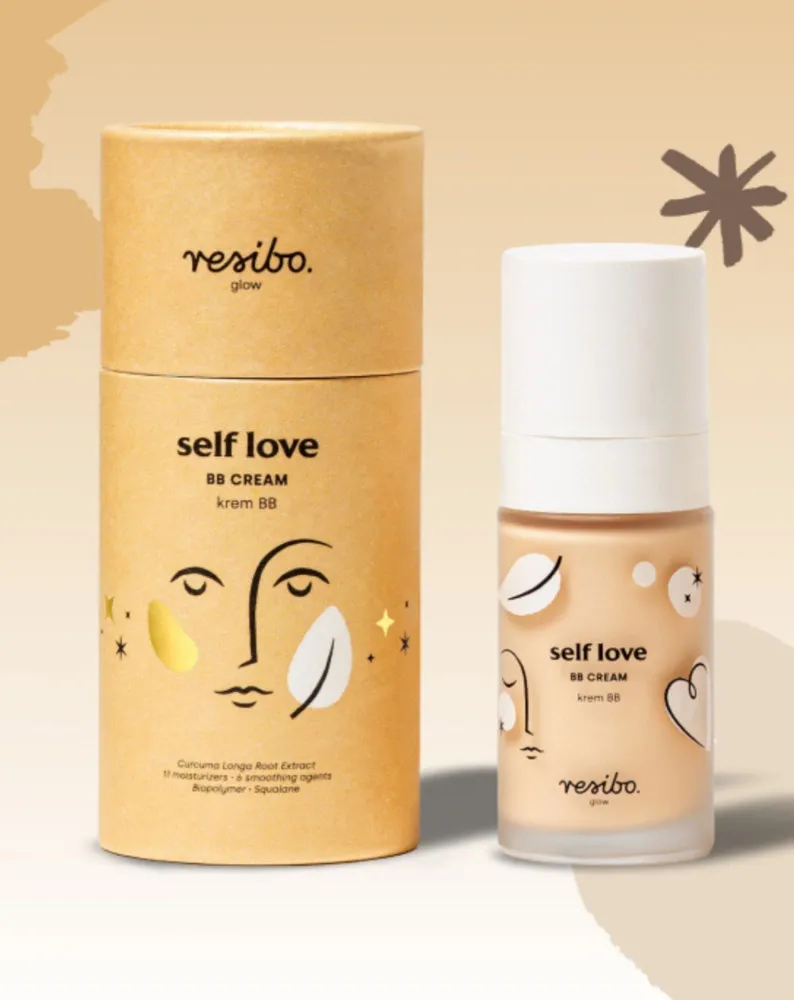 Prirodna i ekološka BB Self Love krema za lice svijetlo bež 30 ml Resibo