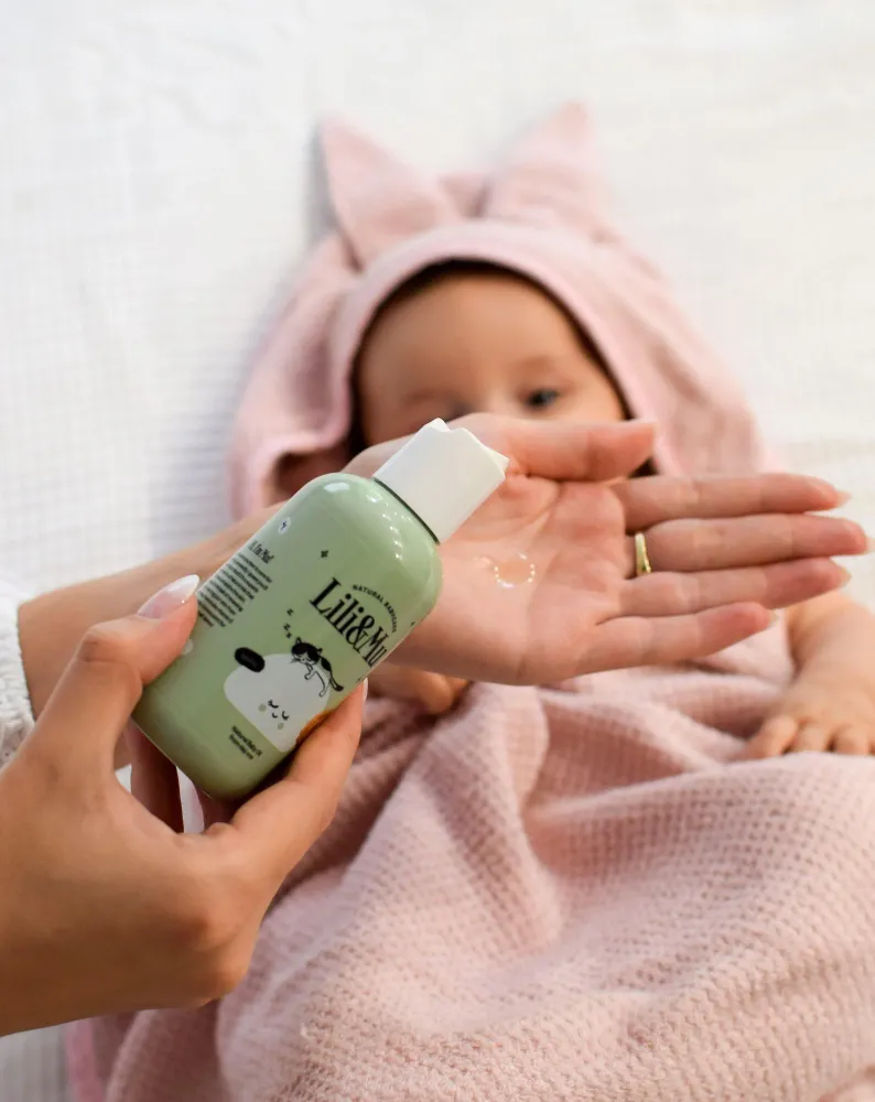 Prirodno maslinovo ulje za bebe i djecu s kompleksom prirodnih Lili&Mu ulja