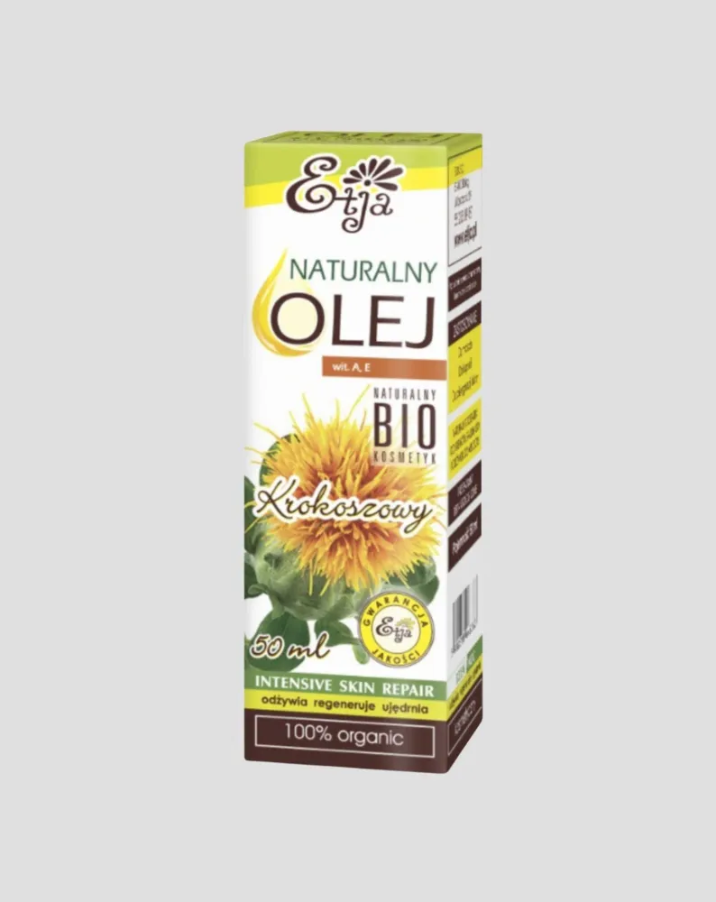 Prirodno ulje šafranike BIO hladno prešano iz sjemenki etja čička