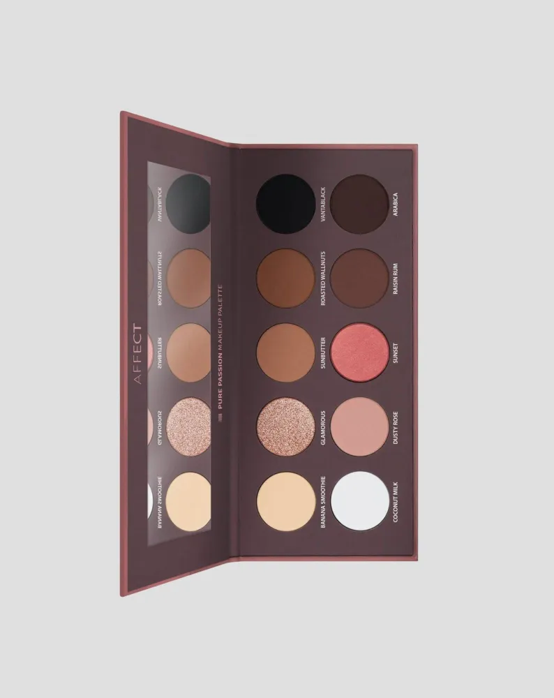 Pure Passion Affect Professional Cosmetics paleta trajnih sjenila za oči