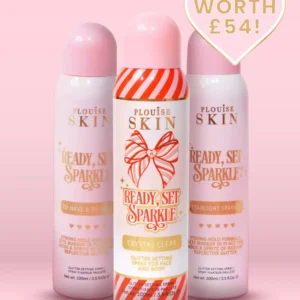 Ready Set Sparkle Glitter Setting Spray Trio