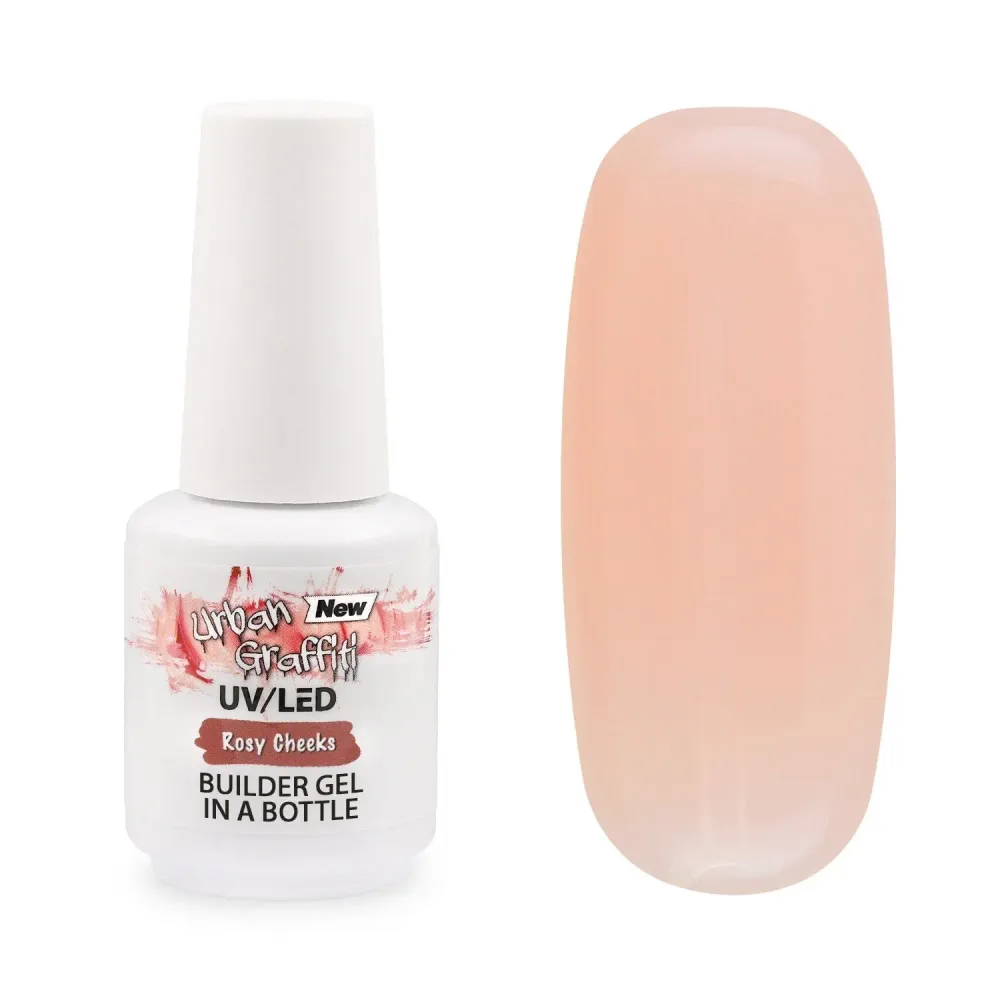Rosy Cheeks - Graditelj u bočici - Urban Graffiti Builder Gel - 15ml