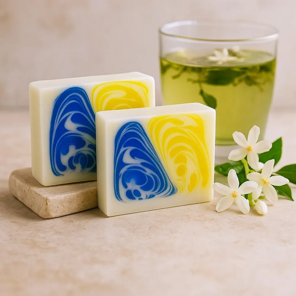 Ručno rađeni sapun Jasmin Zeleni čaj 100g
