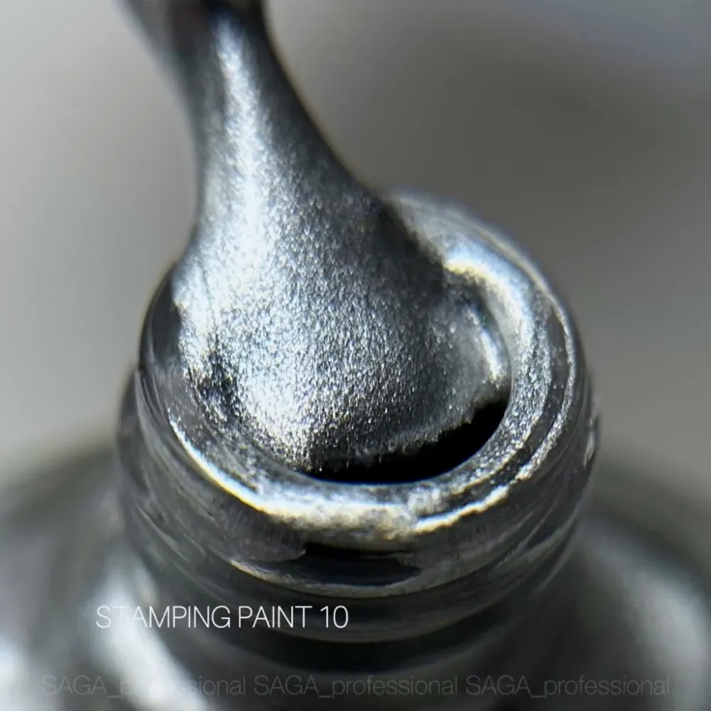 Boja za stamping №10 8ml Saga Professional