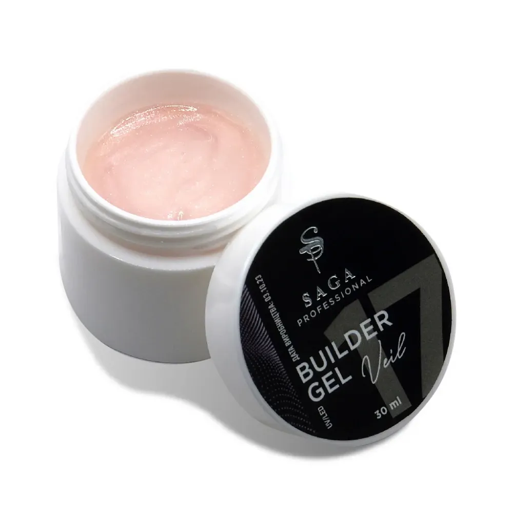 Builder Gel Veil №17 15 ml Saga Professional