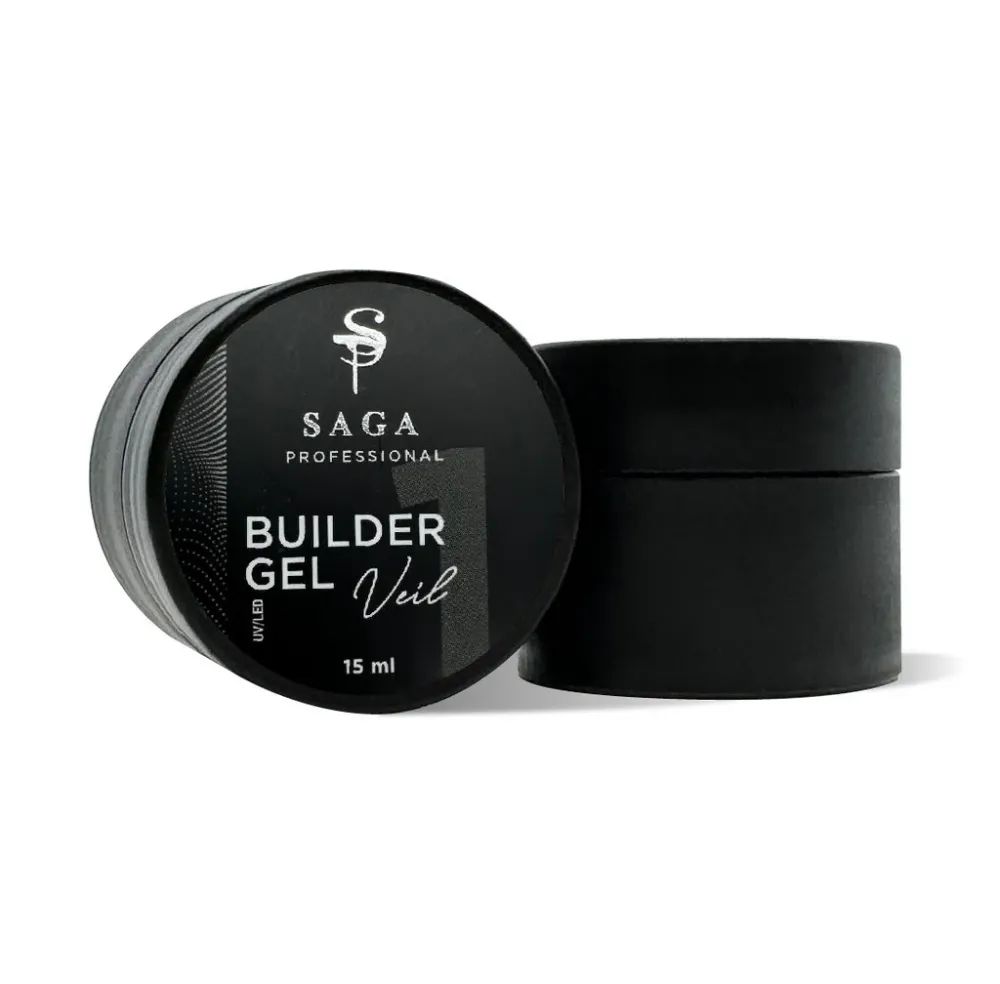 Builder Gel Veil №2 15 ml Saga Professional