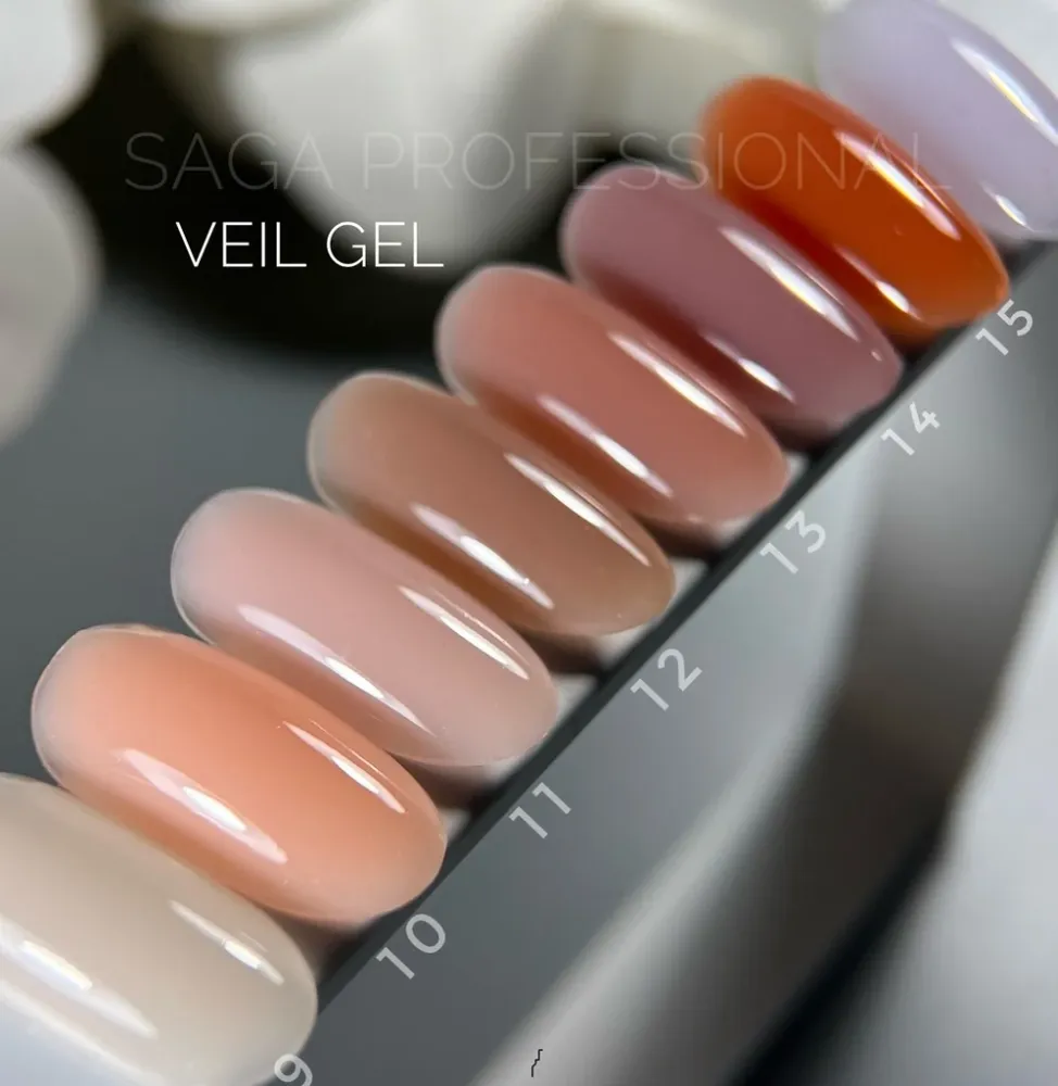 Builder Gel Veil №12 15 ml Saga Professional