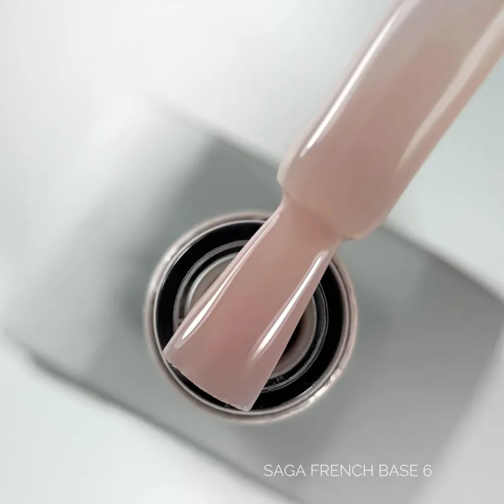 French Base №6 10ml Saga Professional