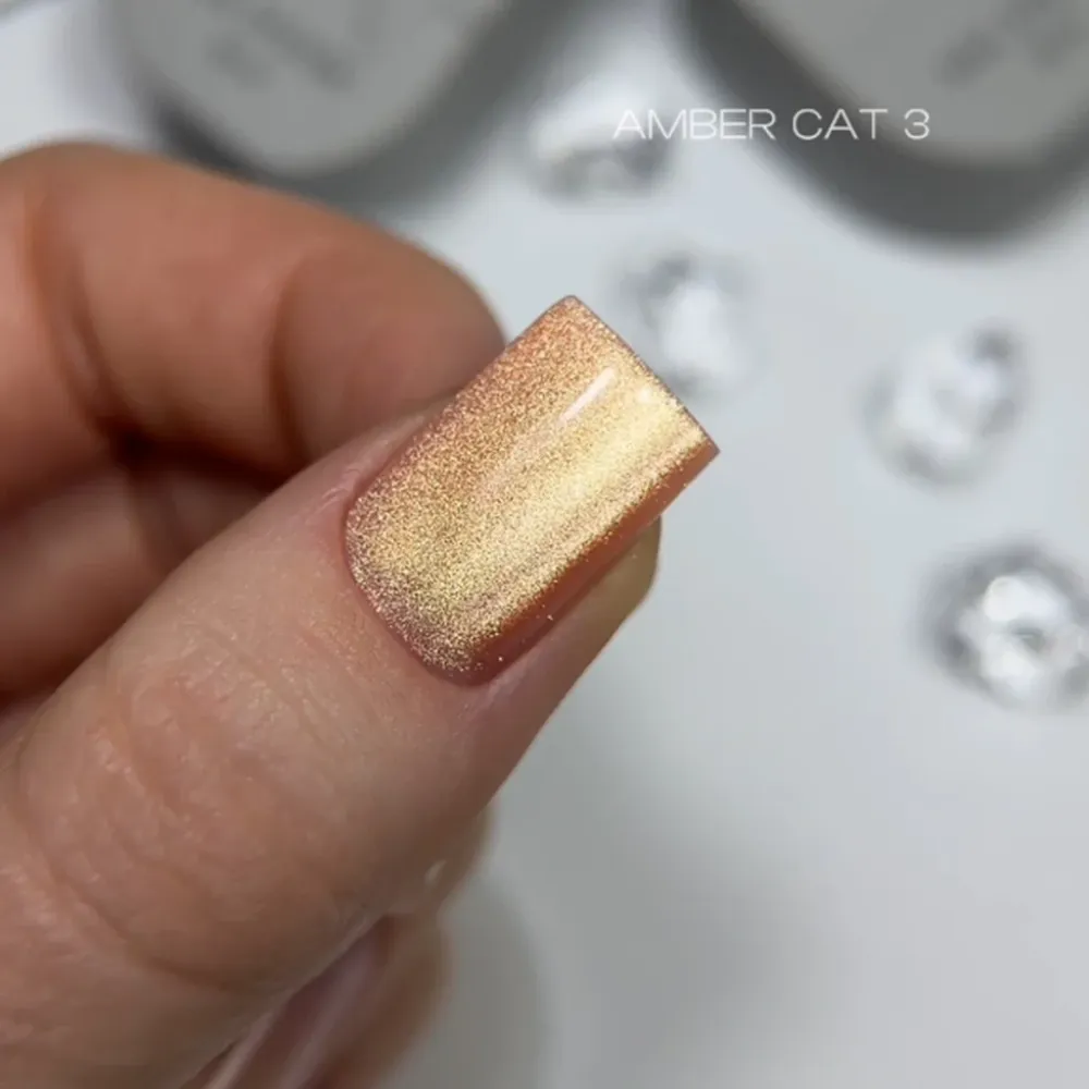 Gel lak za nokte Amber Cat №3 10 ml Saga Professional