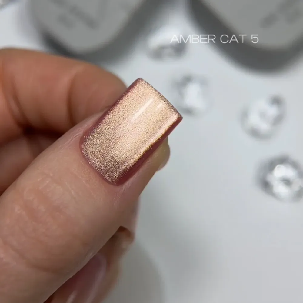 Gel lak za nokte Amber Cat №5 10 ml Saga Professional
