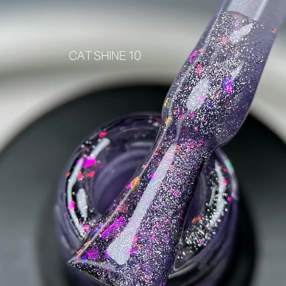 Gel lak za nokte Cat Shine №10 9 ml Saga Professional