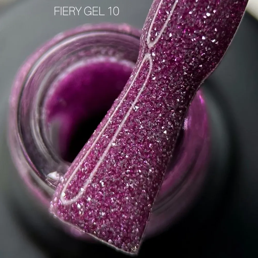Gel lak za nokte Fiery №10 9 ml Saga Professional