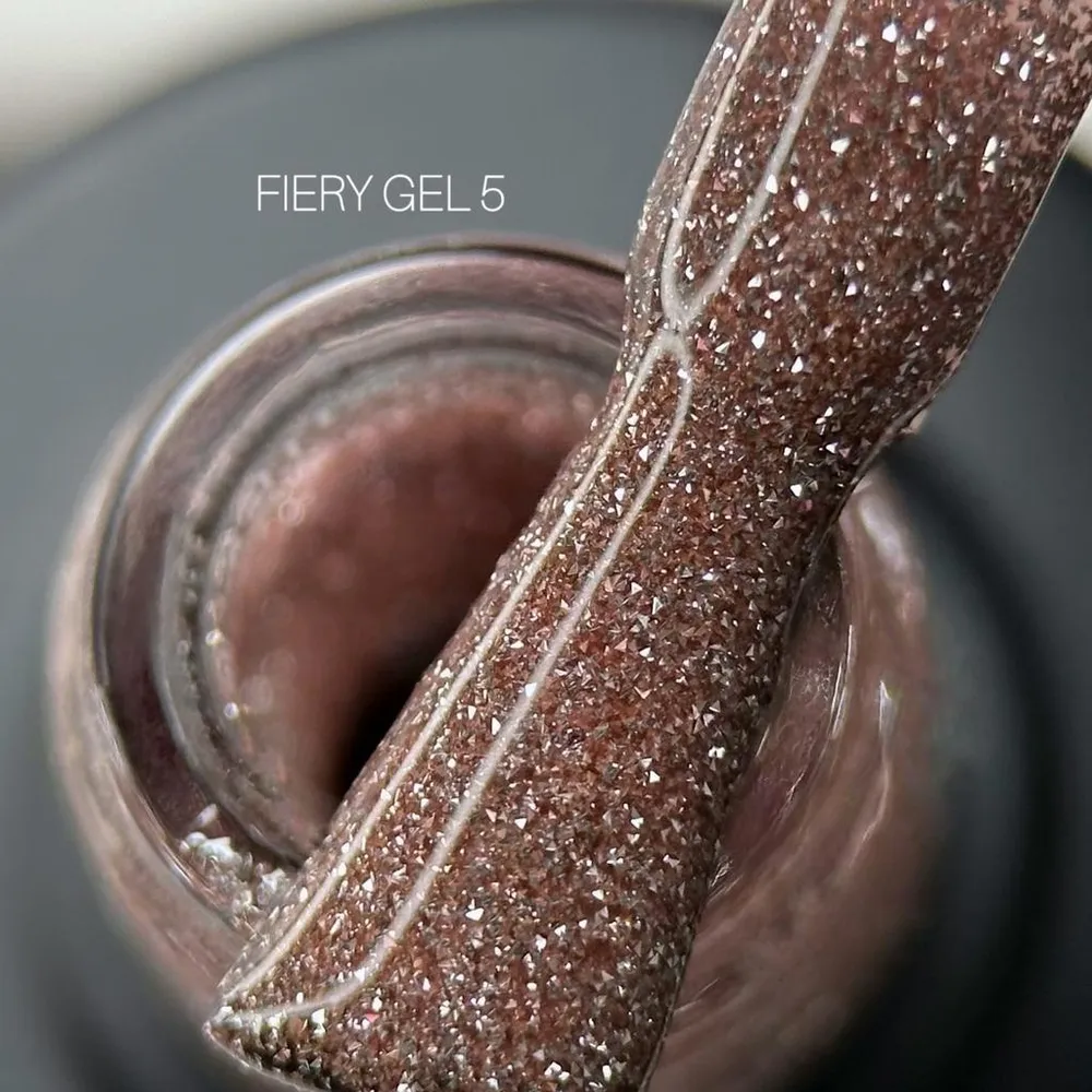 Gel lak za nokte Fiery №5 10 ml Saga Professional