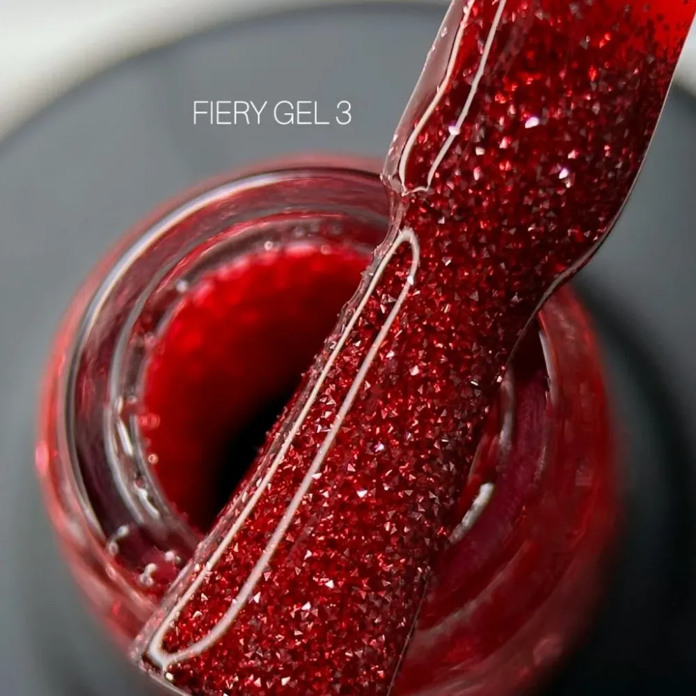 Gel lak za nokte Fiery №3 10 ml Saga Professional