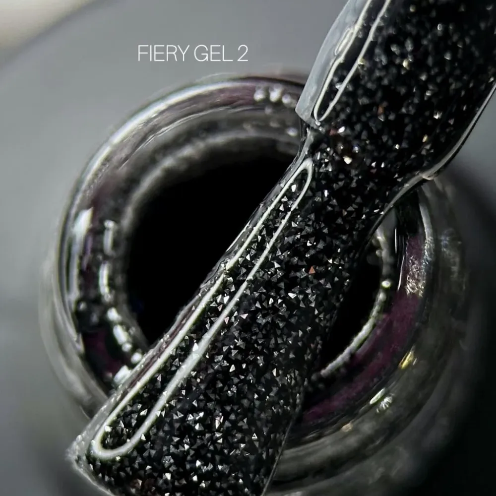 Gel lak za nokte Fiery №2 10 ml Saga Professional