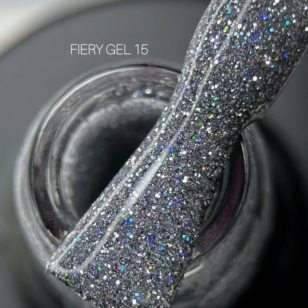 Gel lak za nokte Fiery №15 9 ml Saga Professional