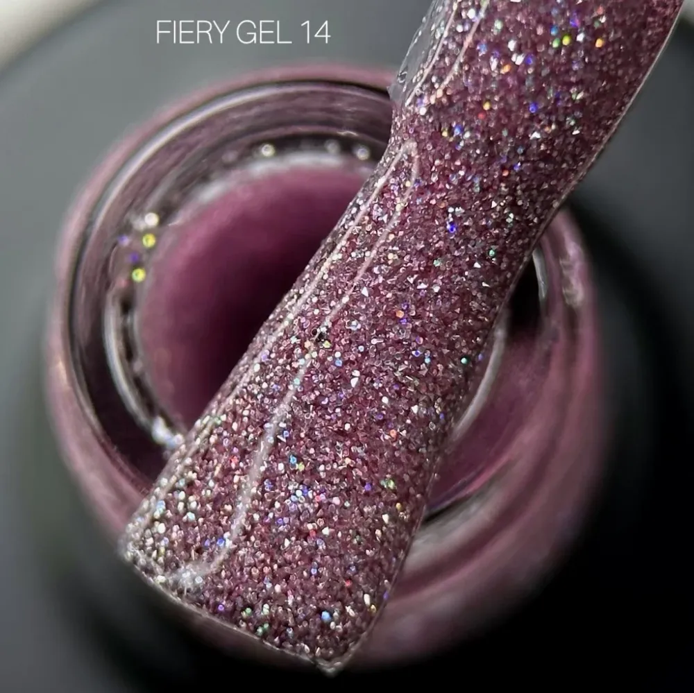 Gel lak za nokte Fiery №14 9 ml Saga Professional