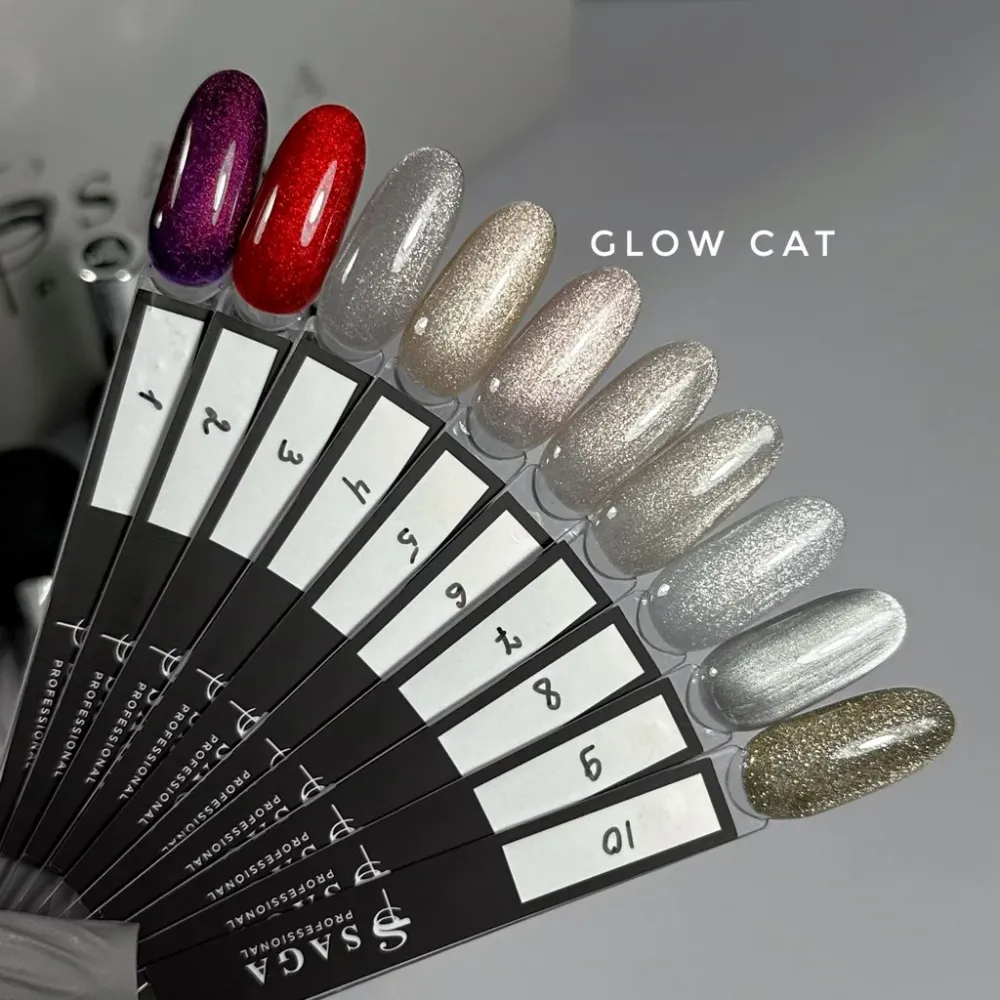 Gel lak za nokte Glow Cat №10 9 ml Saga Professional