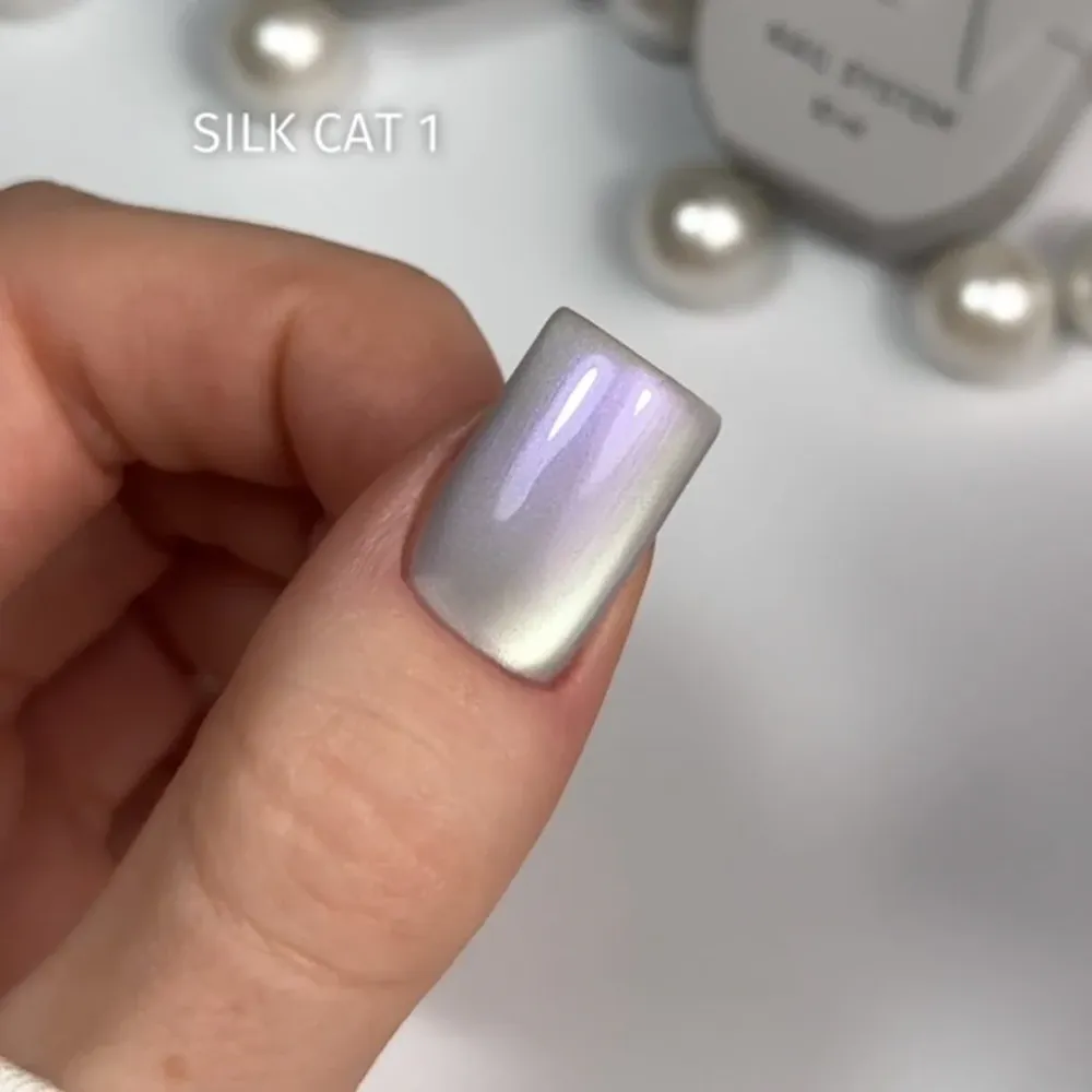Gel lak za nokte Silk Cat №1 10 ml Saga Professional