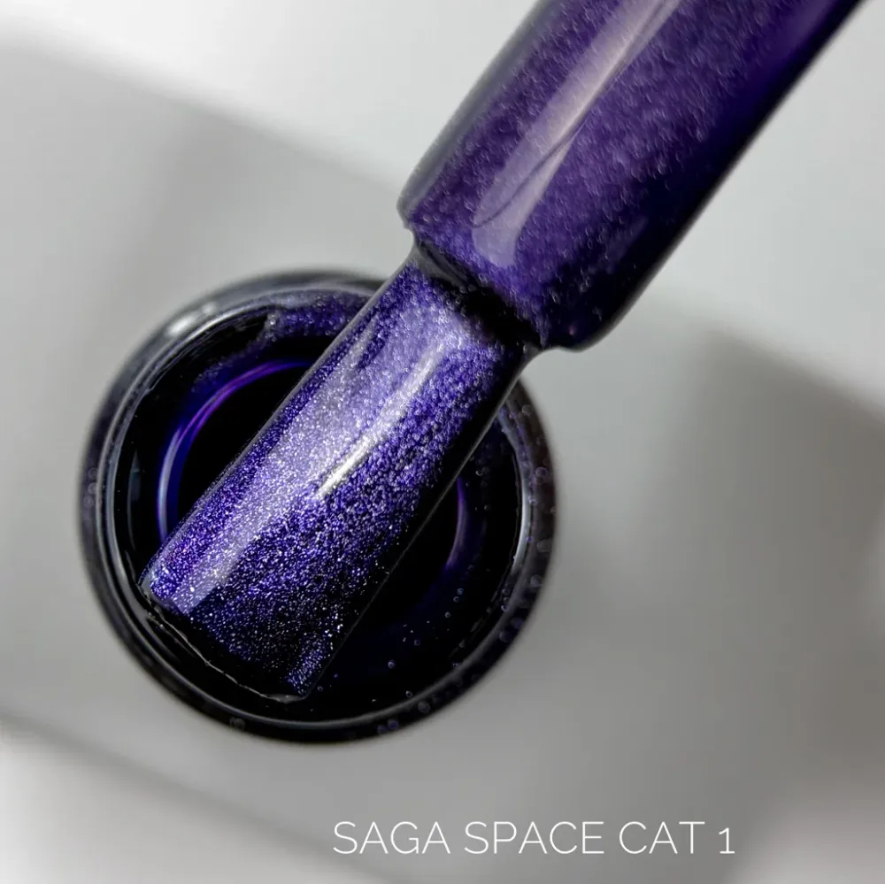 Gel lak za nokte Space Cat №1 10 ml Saga Professional