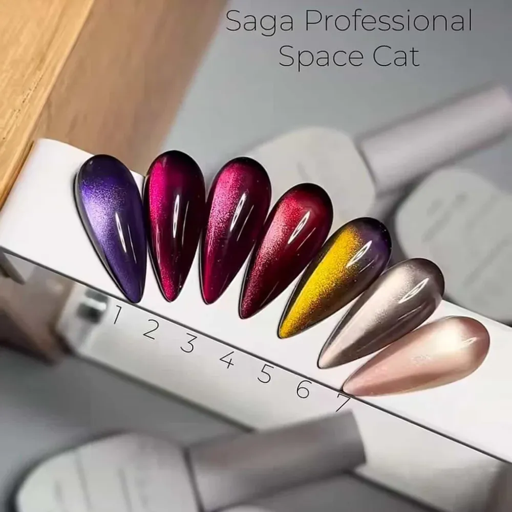 Gel lak za nokte Space Cat №1 10 ml Saga Professional