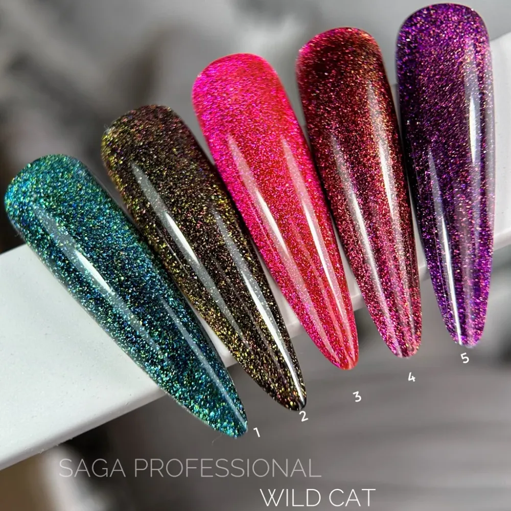 Gel lak za nokte Wild Cat №3 9 ml Saga Professional